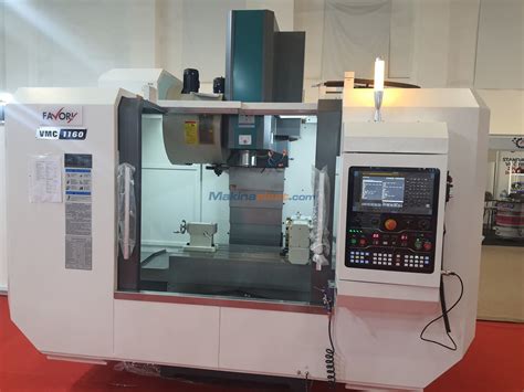 Satılık ikinci el Stoktan Favory VMC 1160 4 Eksen Cnc Dik İşlem