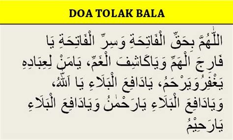 3 Doa Tolak Bala Mustajab Untuk Menghindarkan Bahaya Doa Niat Sholat