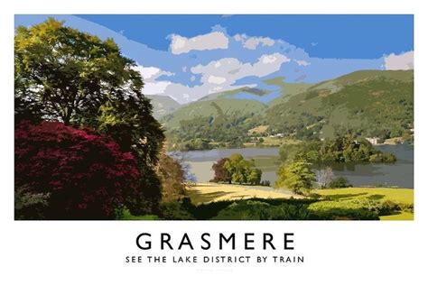 Grasmere Railway Poster Posters By Andrew Roland Redbubble