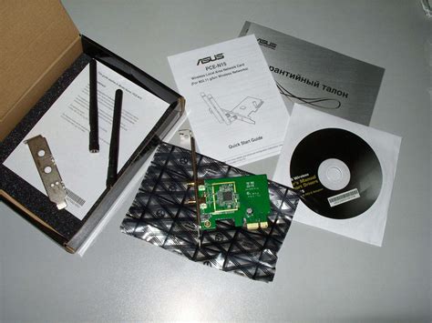 Wi-Fi адаптер Asus PCE-N15 PCI-E 802.11n 300 Mbps — купить в интернет ...