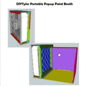 Portable Paint Spray Booth | How To - DIYTyler