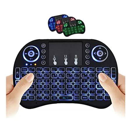 Amazon Easytone Backlit Mini Wireless Keyboard Touchpad Mouse