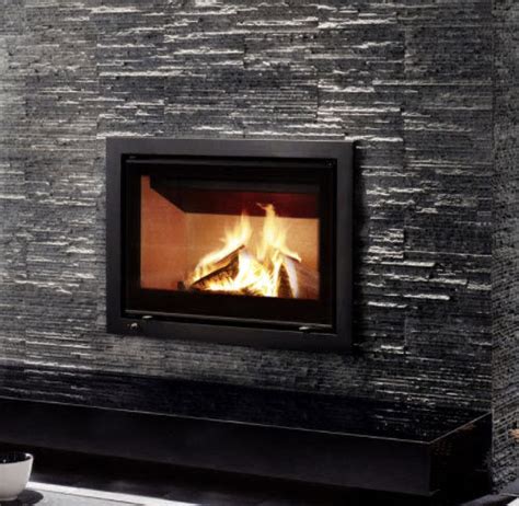 Wood Burning Fireplace Insert SPARTHERM CHEMINEES ET CUISINES JEAN