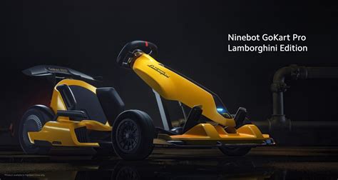 Xiaomi releases Ninebot GoKart Pro Lamborghini Edition - SoyaCincau