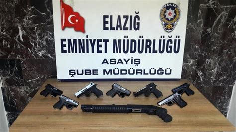 Elazığ da asayiş ve şok uygulamalarla yakalanan 38 şüpheli tutuklandı