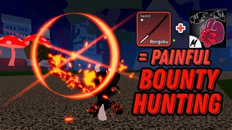 Sanguine Art Rengoku Rework Epic Bounty Hunting Montage Blox