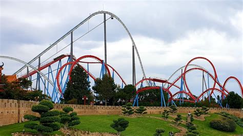 Shambhala Versus Dragon Khan Portaventura Salou Chinas Mighty