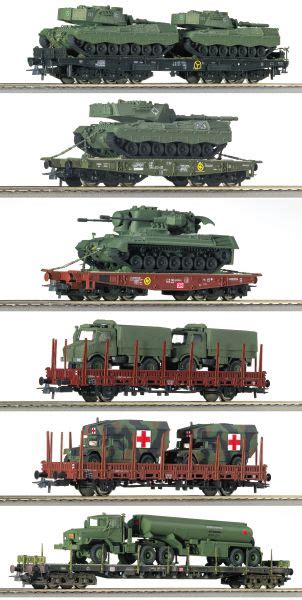 Roco 67932 Military Set Of 6 Cars