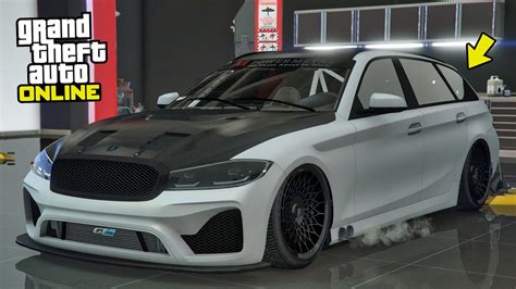 Ubermacht Rhinehart Bmw M5 Touring Gta 5 Online Dlc Vehicle Customization Youtube