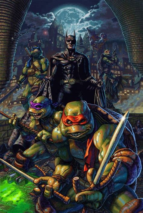 Batman Tmnt Batman Comic Art Superman Power Rangers Nin Jutsu