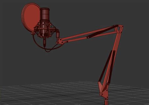 Rode Classic Ii Limited Edition Microphone Recording 3d Model Cgtrader