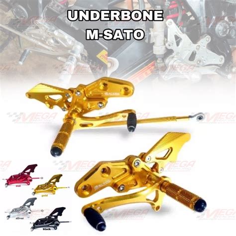 Jual Underbone M Sato Footstep Set Operan Gigi Underbone Model M Sato