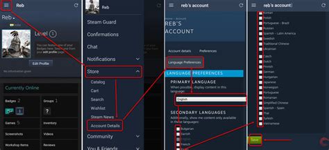 How To Change Steam Language