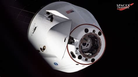 Spacex Crs 25 Cargo Dragon Undocks From The Iss Ahead Of Splashdown On