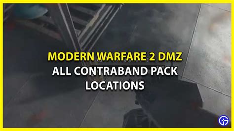 All Salvager Contraband Pack Locations DMZ MW2 Warzone 2