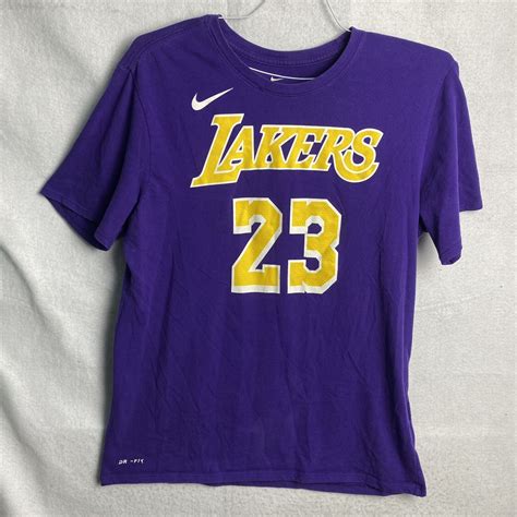 Nike Men's Lebron James Los Angeles Lakers #23 Nike P… - Gem