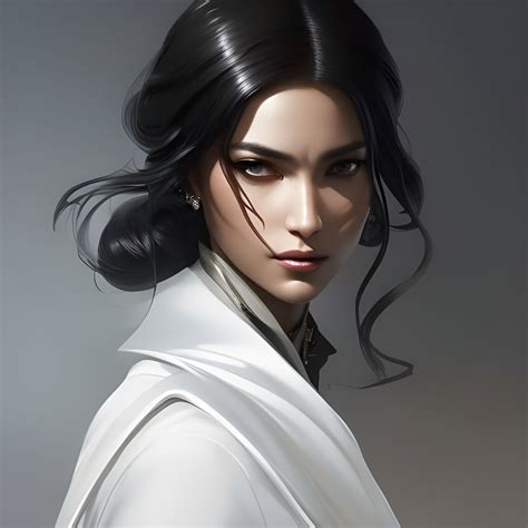 Black White 8k Resolution Concept Art Portrait By Greg Rutkowski Jordan Grimmer Artgerm