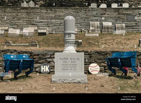 Burial Site Of Harry Kalas The Voice Of The Philadelphia Phillies Usa