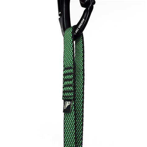 Stitched Nylon Climbing Sling Runner Green Fusion Climb