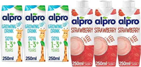 Alpro Soya Growing Up Plant Based Long Life Drink Vegan And Dairy Free