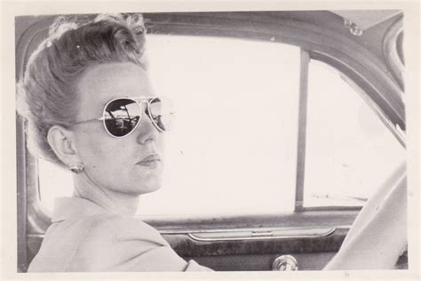 Women In Sunglasses Vintage Snapshot Photos -4 - Flashbak