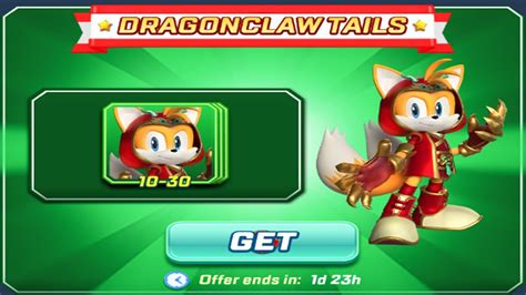 Sonic Forces Speed Battle New Event Dragonclaw Tails The Fox Free