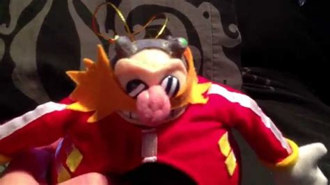 Sonic X Dr Eggman Robotnik Plush Review Youtube