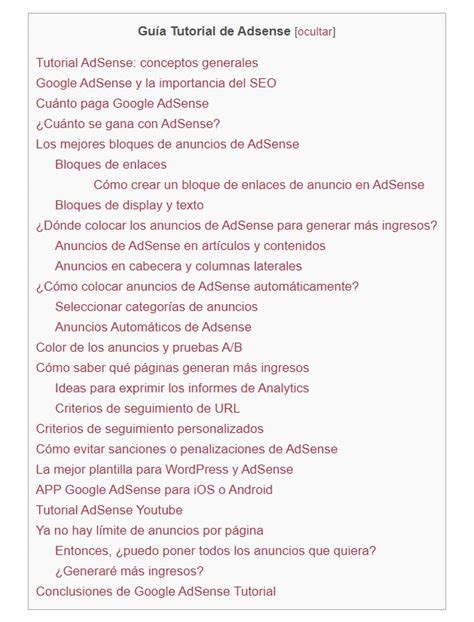 Sitios Y Recursos Que Debes Conocer Para Trabajar Con Google Adsense