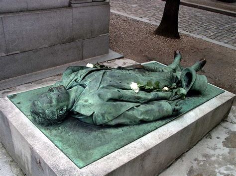 Tomb Of Victor Noir Designed By Jules Dalou P Re Lachaise Cemetery