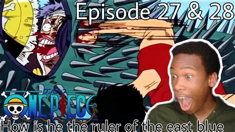 Luffy Vs Don Krieg One Piece Episode 27 28 Reaction YouTube