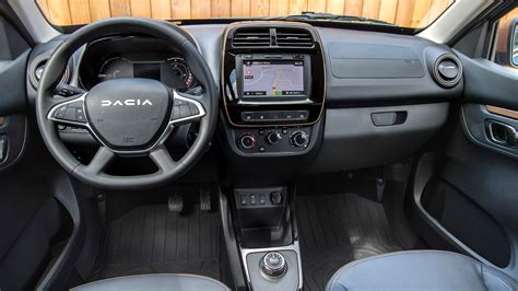 Dacia Spring Interior Layout & Technology | Top Gear