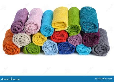 Stack Of Towels Royalty Free Stock Images - Image: 19467019