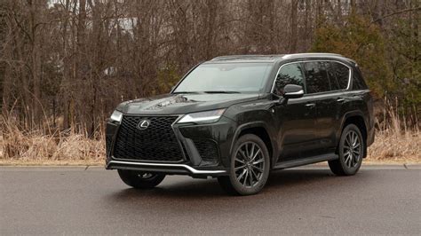 Test Drive 2022 Lexus Lx 600 F Sport Modernizes And Perplexes