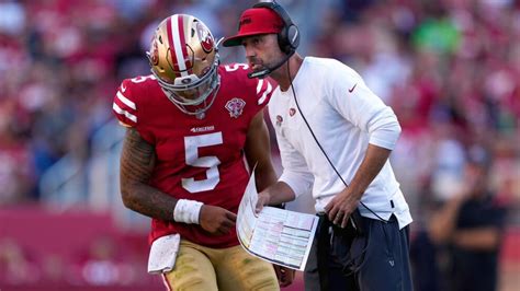 Kyle Shanahan 49ers Ready For Trey Lance To Take The Reins Qb Is