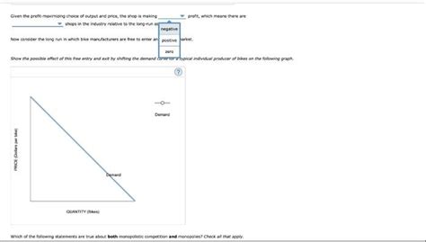 Solved How Short Run Profit Or Losses Induce Entry Or Chegg