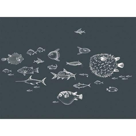 Comprar Mural Marinos Fondo Marino Peces Naturae de Coordonné