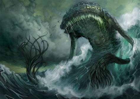Leviathan Wikipedia The Free Encyclopedia Monstros Marinhos Arte