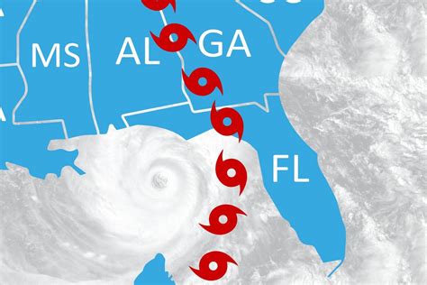 Hurricane Helenes Path Of Destruction Fl Al And Ga At Risk