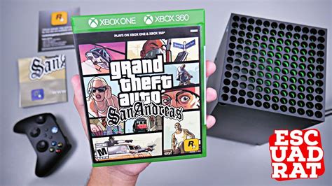 GTA San Andreas HD Remastered Xbox Series X Unboxing Gameplay Grand