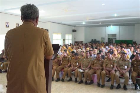 Buka Rakor Kepegawaian Bupati Budiman Sebut Asn Ujung Tombak Yang