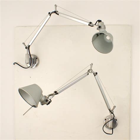 Pair Of Tolomeo Micro Wall Lamps By Michele De Lucchi Giancarlo