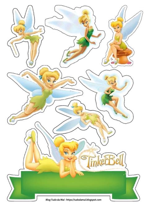 The Tinkerbells Stickers Are On Display