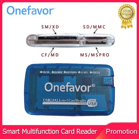 Onefavor Intelligent Multi Functional Card Reader Portable Usb 2 0 All In One Cardreader For Cf