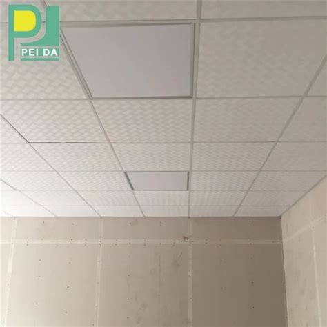 Waterproof Pvc Laminated Gypsum Board Ceiling Tile Pvc Gypsum Ceiling