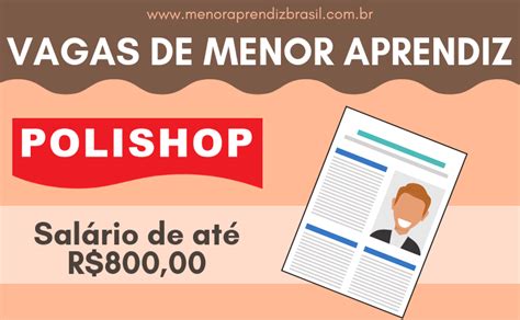 Vagas De Menor Aprendiz Polishop Menor Aprendiz 2022