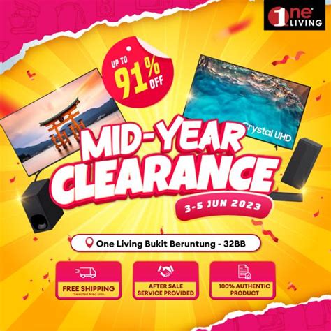 One Living Bukit Beruntung Bb Mid Year Clearance Sale Up To Off