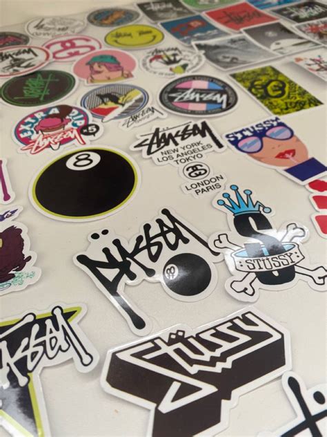 Stussy stickers Leuke ideeën Foto