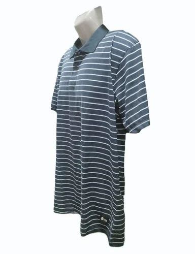 Men Polo Neck Stripped T Shirt At Rs Piece Polo Men T Shirt In