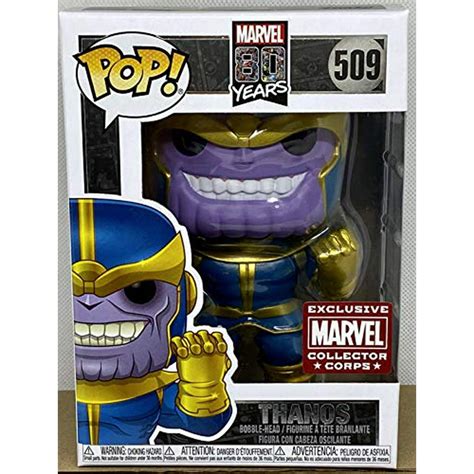 Funko POP! Marvel Thanos Vinyl Figure - Walmart.com - Walmart.com