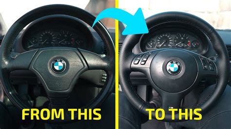 How To Upgrade Your Steering Wheel On BMW E46 Steering Wheel And